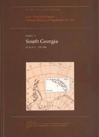 GEOMAP - Geological Map of South Georgia, Sheet 1 GEOMAP - Geological Map of South Georgia, Sheet 1