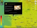 Met Office layer in Google Earth - screen grab