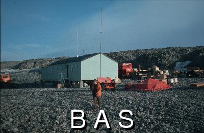 Rothera 1976 - The first Rothera building in 1976