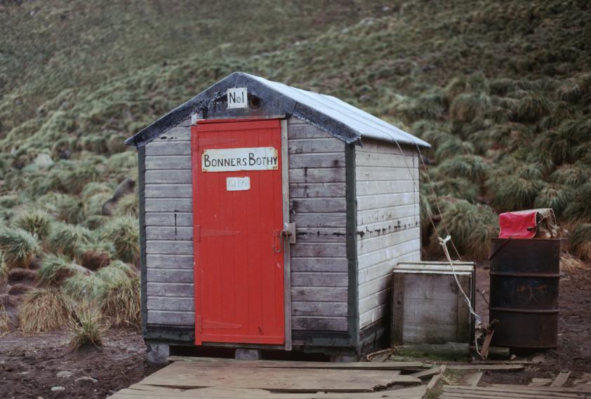 Bonners Bothy, Bird Island, - post 1957 Bonners Bothy, Bird Island, - post 1957