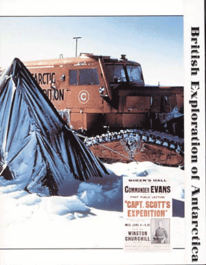 Cover from BAS publication - British Exploration of Antarctica