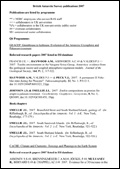 Scientific publications