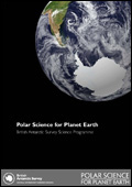 PSPE document cover - Polar Science for Plant Earth PSPE document cover - Polar Science for Plant Earth