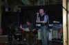 Drew singing at Folk Night