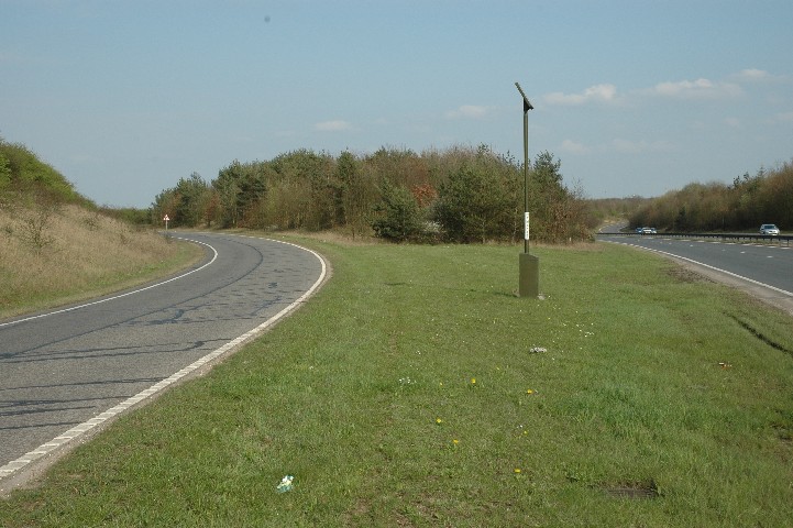 The start of the south verge is by the drain cover